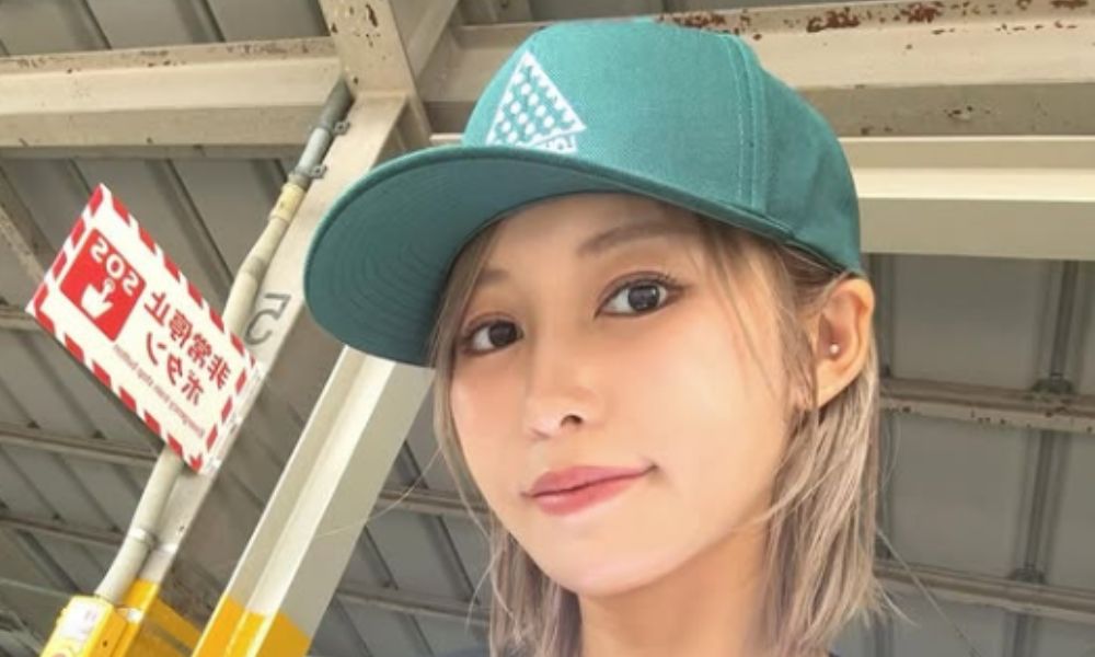 女子プロゴルファー金田久美子のキャップ姿の写真