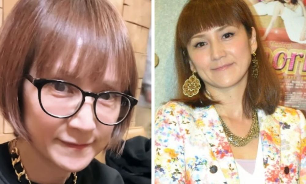 現在の鈴木蘭々（左：メガネ姿の自撮り）と、2013年デビュー25周年当時（右：ナチュラルメイクで落ち着いた笑顔）を並べた比較画像。大人の柔らかい雰囲気への変化がわかる。