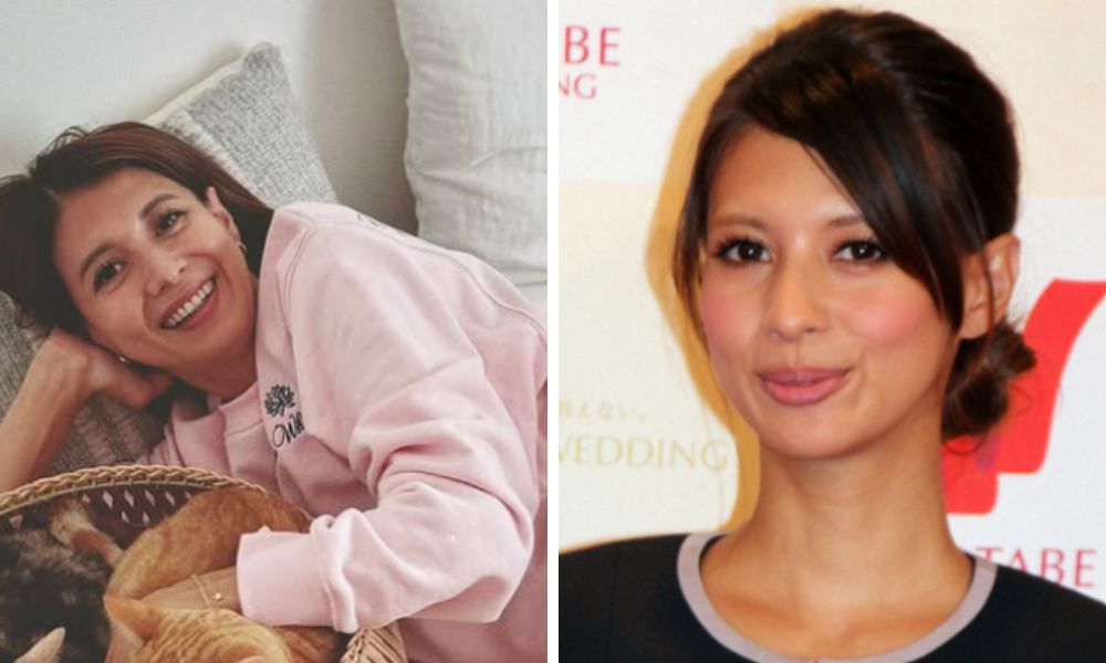 2020年頃の吉川ひなのと2025年の比較画像。落ち着いたヘアスタイルと上品なメイクの大人の印象と、現在のリラックスした自然体の表情を並べたビジュアル。