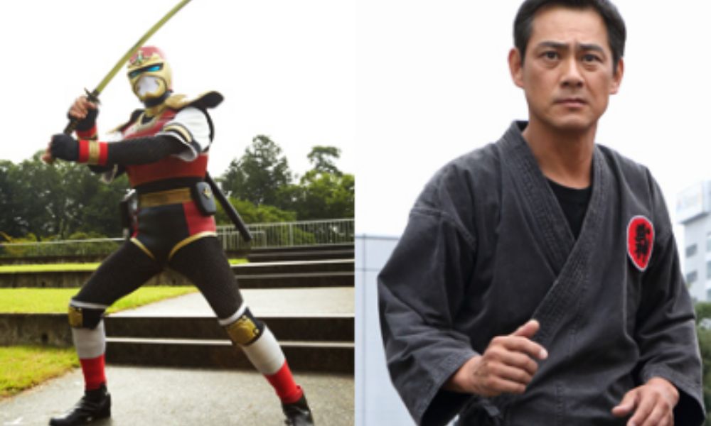 1988年の特撮ドラマ『世界忍者戦ジライヤ』の磁雷矢（山地闘破）と、演じた俳優・筒井巧